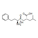 (2S)-2-[[[(R)-1-Amino-3-phenylpropyl)(hydroxy)phosphoryl]methyl]-4-methylpentanoic Acid