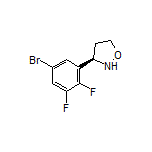 (R)-3-(5-Bromo-2,3-difluorophenyl)isoxazolidine