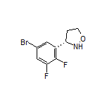 (S)-3-(5-Bromo-2,3-difluorophenyl)isoxazolidine