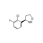 (R)-3-(2-Chloro-3-iodophenyl)isoxazolidine