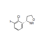 (S)-3-(2-Chloro-3-iodophenyl)isoxazolidine