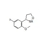 3-(5-Iodo-2-methoxyphenyl)isoxazolidine