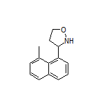 3-(8-Methyl-1-naphthyl)isoxazolidine