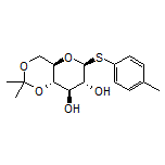 4-Methylphenyl 4,6-O-Isopropylidene-1-thio-β-D-glucopyranoside