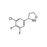 3-(3-Chloro-4,5-difluorophenyl)isoxazolidine