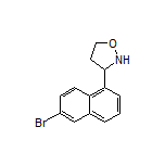 3-(6-Bromo-1-naphthyl)isoxazolidine