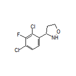 3-(2,4-Dichloro-3-fluorophenyl)isoxazolidine