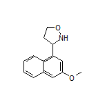 3-(3-Methoxy-1-naphthyl)isoxazolidine