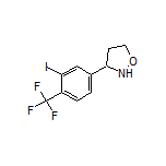 3-[3-Iodo-4-(trifluoromethyl)phenyl]isoxazolidine