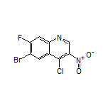 6-Bromo-4-chloro-7-fluoro-3-nitroquinoline