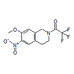 2,2,2-Trifluoro-1-[7-methoxy-6-nitro-3,4-dihydroisoquinolin-2(1H)-yl]ethanone