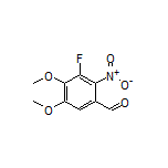 3-Fluoro-4,5-dimethoxy-2-nitrobenzaldehyde