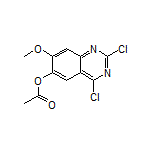 2,4-Dichloro-7-methoxyquinazolin-6-yl Acetate