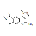 Methyl 4-Amino-7-fluoro-1-methyl-1H-pyrazolo[4,3-c]quinoline-8-carboxylate