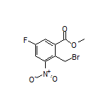 Methyl 2-(Bromomethyl)-5-fluoro-3-nitrobenzoate