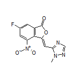 (Z)-6-Fluoro-3-[(1-methyl-1H-1,2,4-triazol-5-yl)methylene]-4-nitroisobenzofuran-1(3H)-one