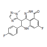 5-Fluoro-8-(4-fluorophenyl)-9-(1-methyl-1H-1,2,4-triazol-5-yl)-8,9-dihydro-2H-pyrido[4,3,2-de]phthalazin-3(7H)-one