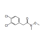 2-(3,4-Dichlorophenyl)-N-methoxy-N-methylacetamide