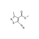 Methyl 5-Cyano-3-methylisothiazole-4-carboxylate