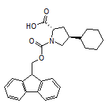 (2S,4S)-1-Fmoc-4-cyclohexylpyrrolidine-2-carboxylic Acid