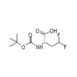 (S)-2-(Boc-amino)-4,4-difluorobutanoic Acid