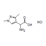 2-Amino-2-(1,3-dimethyl-4-pyrazolyl)acetic Acid Hydrochloride