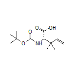 (S)-2-(Boc-amino)-3,3-dimethyl-4-pentenoic Acid