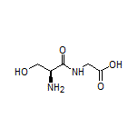 (S)-2-(2-Amino-3-hydroxypropanamido)acetic Acid