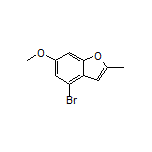 4-Bromo-6-methoxy-2-methylbenzofuran