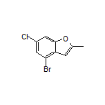 4-Bromo-6-chloro-2-methylbenzofuran