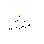 7-Bromo-5-chloro-2-methylbenzofuran