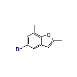 5-Bromo-2,7-dimethylbenzofuran