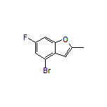 4-Bromo-6-fluoro-2-methylbenzofuran