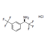 (R)-2,2,2-Trifluoro-1-[3-(trifluoromethyl)phenyl]ethanamine Hydrochloride