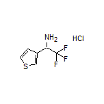 2,2,2-Trifluoro-1-(3-thienyl)ethanamine Hydrochloride