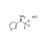 (R)-2,2,2-Trifluoro-1-(3-thienyl)ethanamine Hydrochloride