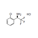 (R)-1-(2-Chlorophenyl)-2,2,2-trifluoroethanamine Hydrochloride