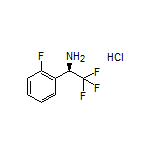 (R)-2,2,2-Trifluoro-1-(2-fluorophenyl)ethanamine Hydrochloride