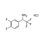 1-(3,4-Difluorophenyl)-2,2,2-trifluoroethanamine Hydrochloride