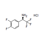 (R)-1-(3,4-Difluorophenyl)-2,2,2-trifluoroethanamine Hydrochloride