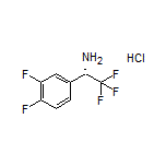 (S)-1-(3,4-Difluorophenyl)-2,2,2-trifluoroethanamine Hydrochloride