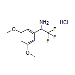 1-(3,5-Dimethoxyphenyl)-2,2,2-trifluoroethanamine Hydrochloride