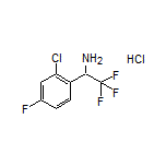 1-(2-Chloro-4-fluorophenyl)-2,2,2-trifluoroethanamine Hydrochloride