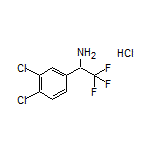 1-(3,4-Dichlorophenyl)-2,2,2-trifluoroethanamine Hydrochloride