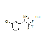 1-(3-Chlorophenyl)-2,2,2-trifluoroethanamine Hydrochloride