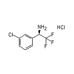 (R)-1-(3-Chlorophenyl)-2,2,2-trifluoroethanamine Hydrochloride