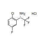 (S)-1-(2-Chloro-5-fluorophenyl)-2,2,2-trifluoroethanamine Hydrochloride