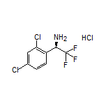 (R)-1-(2,4-Dichlorophenyl)-2,2,2-trifluoroethanamine Hydrochloride