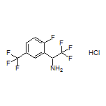 2,2,2-Trifluoro-1-[2-fluoro-5-(trifluoromethyl)phenyl]ethanamine Hydrochloride