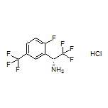 (R)-2,2,2-Trifluoro-1-[2-fluoro-5-(trifluoromethyl)phenyl]ethanamine Hydrochloride